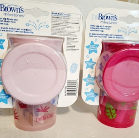 Set of 2 Dr. Brown's Cheer 360° Spoutless Transition Cups - Picture 5 of 5